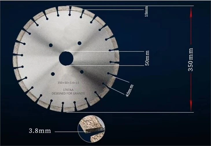 Granite Cutting Circular Saw Blades